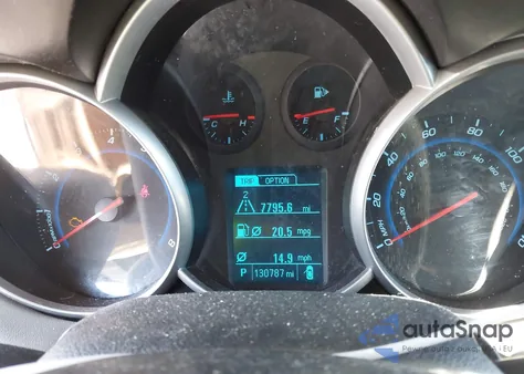 2013 Chevrolet Cruze Ls from USA, damaged, VIN 1G1PA5SH8D7155137